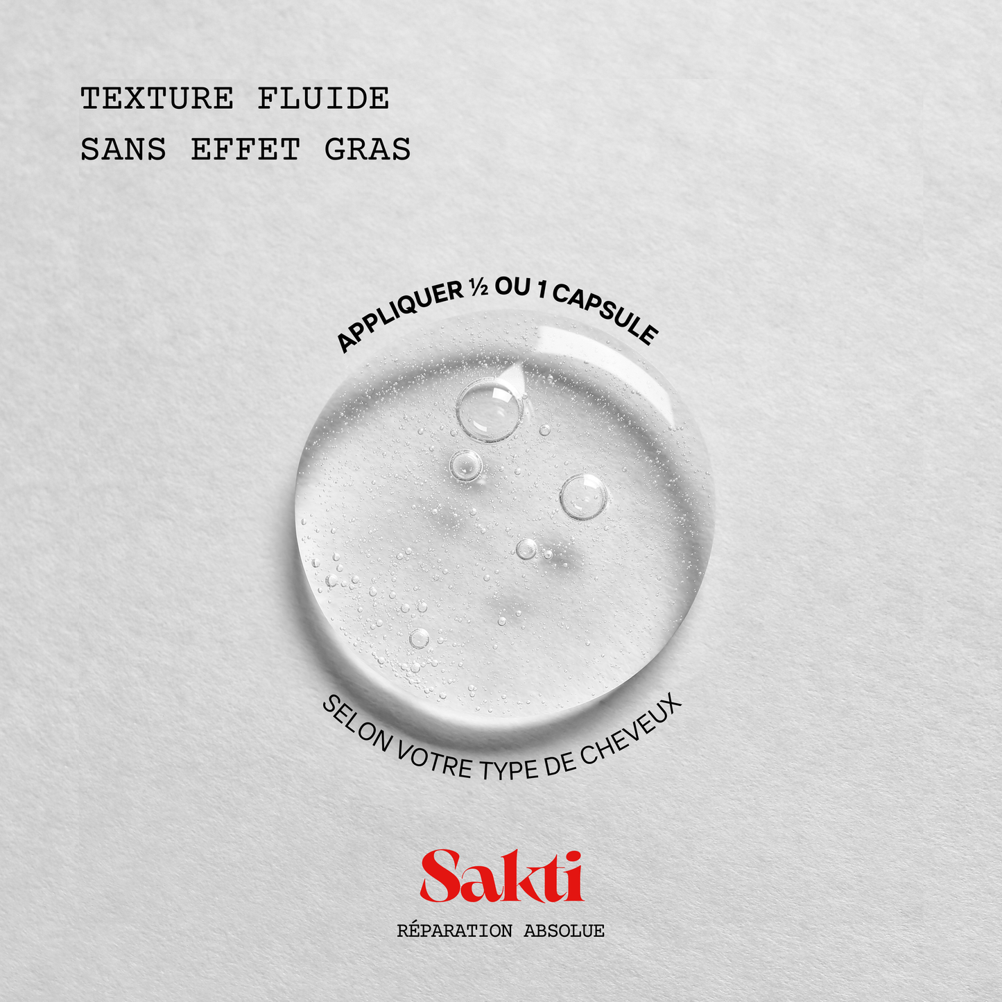 Sakti — Capsules réparatrices cheveux abîmés