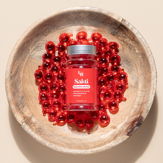 Sakti — Capsules réparatrices cheveux abîmés