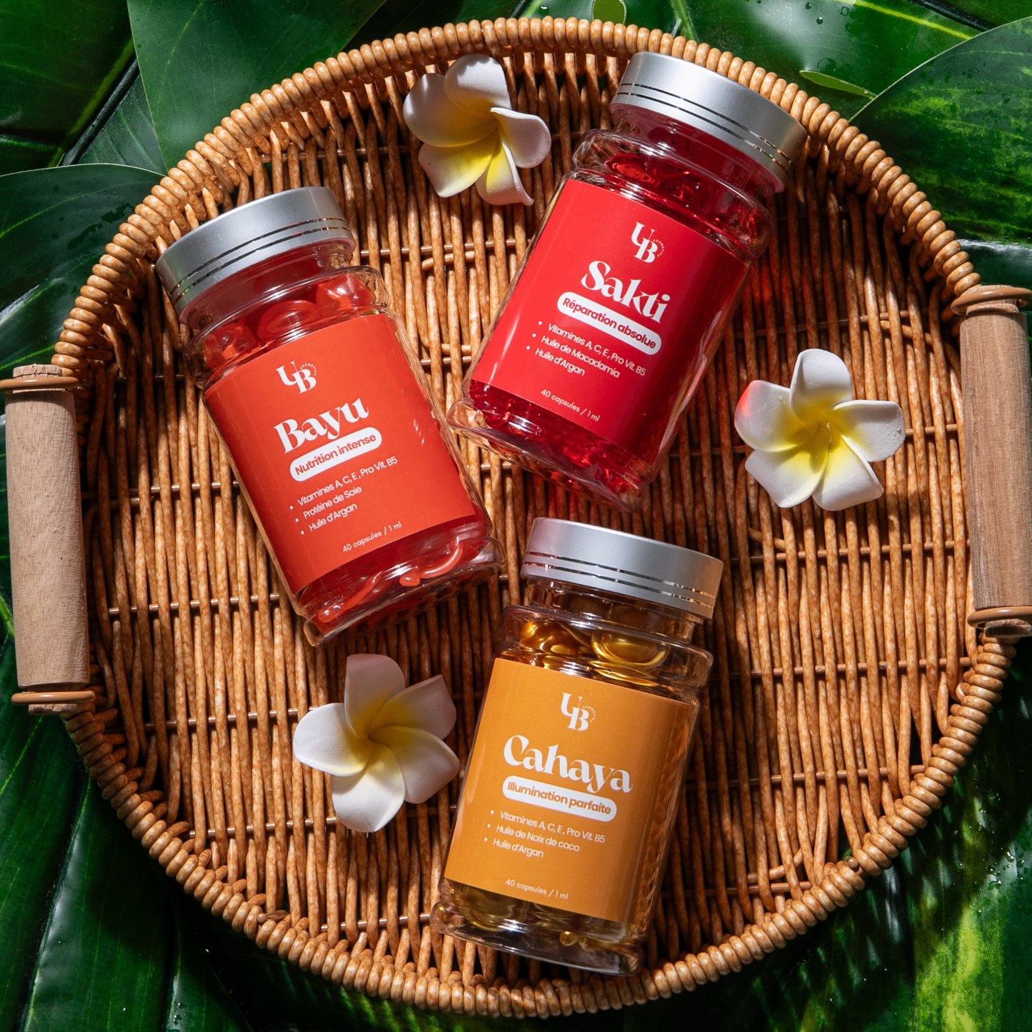 Sakti — Capsules réparatrices cheveux abîmés